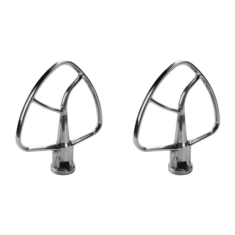 Kitchen Baking Aid - Batteur plat en acier inoxydable AC93-2X