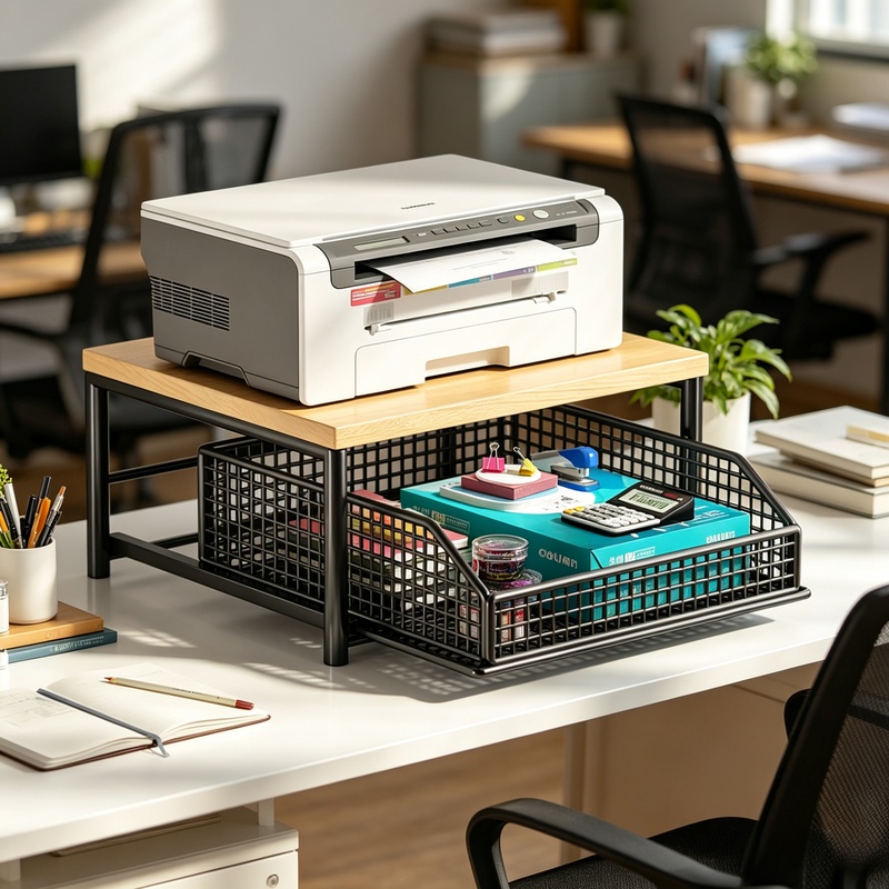 Kitchen Baking Drawer - Support vertical pour micro-ondes avec tiroir