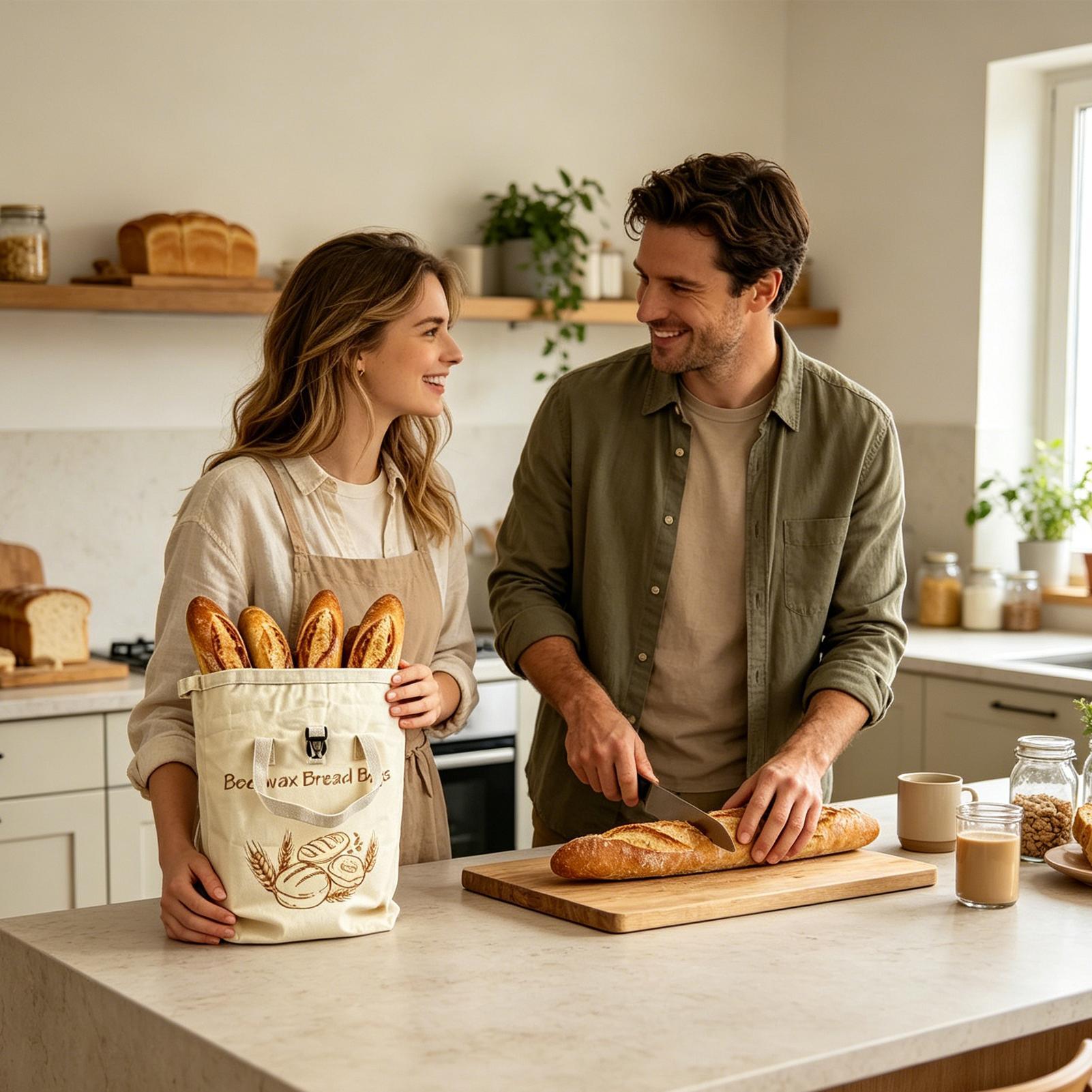 Kitchen And Baking Tools - Sac à levain multifonctionnel réutilisable, sac