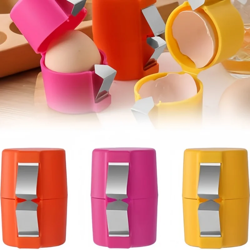 Kitchen Baking Aid - Séparateur d'œufs créatif en plastique antiadhésif,