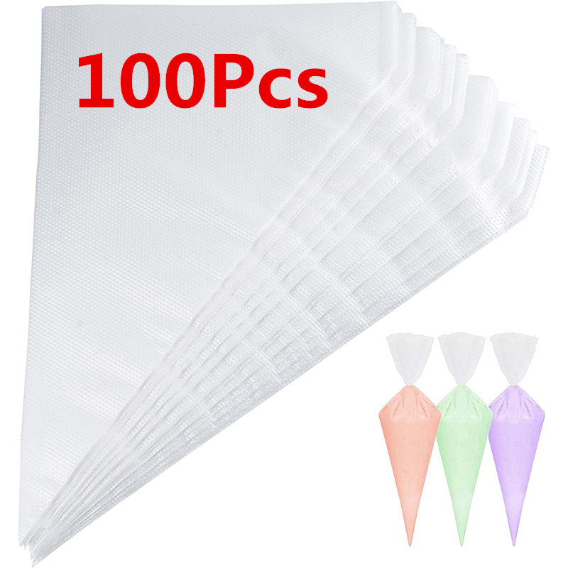 Piping Bag Disposable - LMETJMA-Poches à douille anti-éclatement améliorées pour