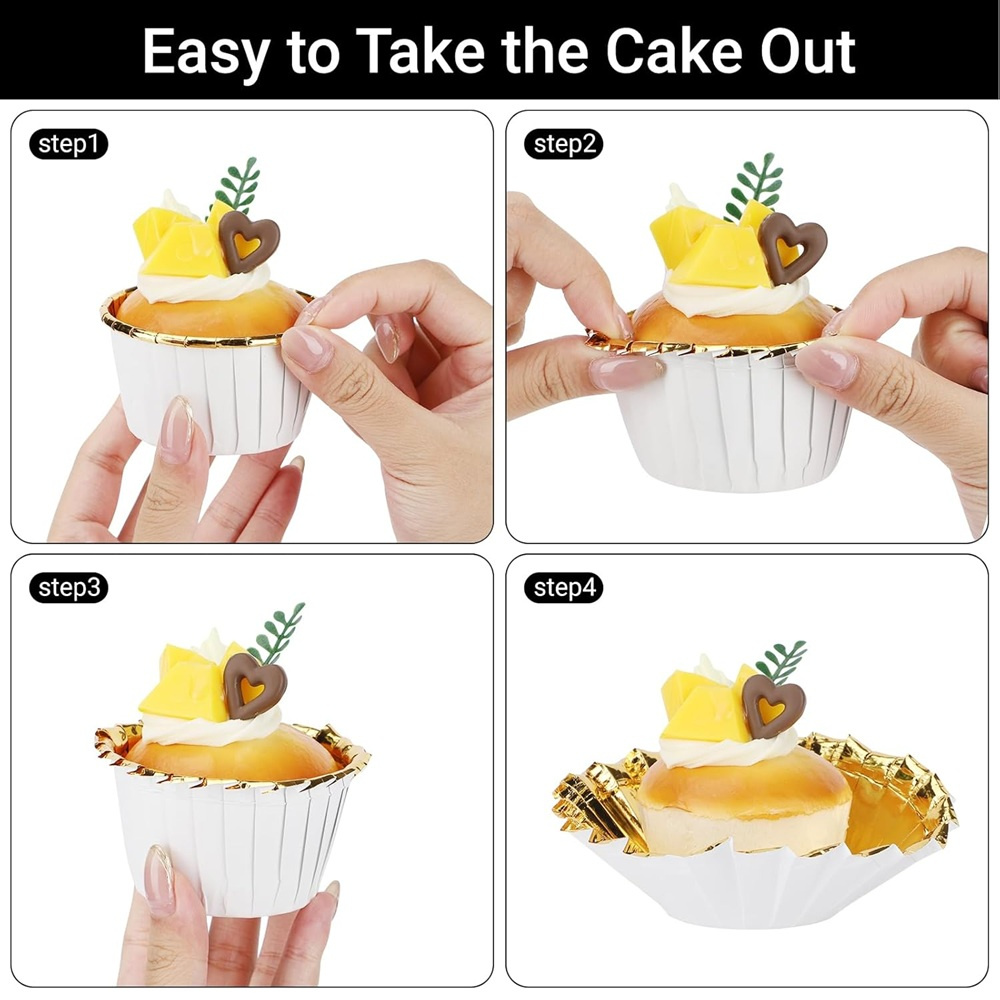 50 pièces Muffins tasse papier - Kitchen And Baking Tools avis et prix