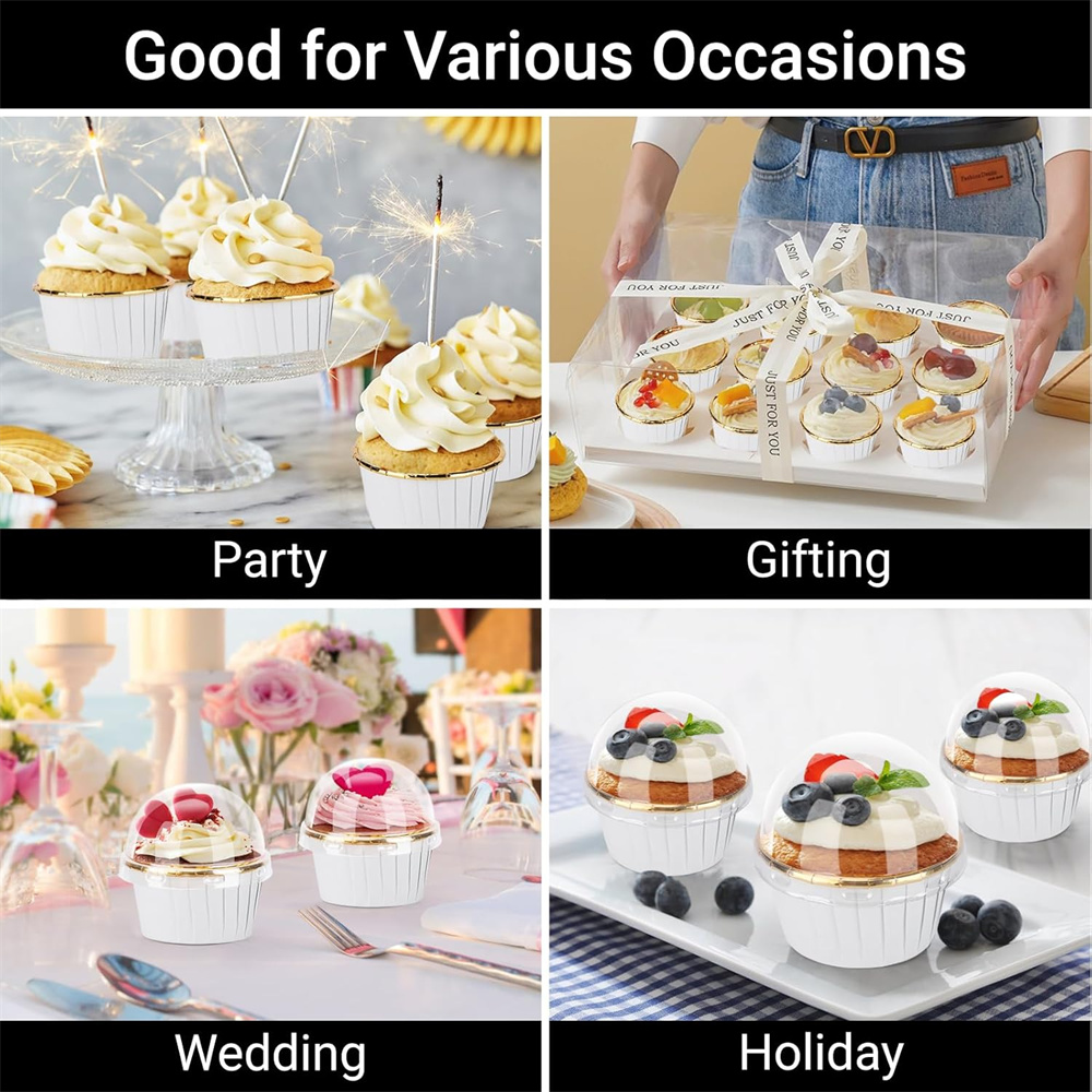 50 pièces Muffins tasse papier - Kitchen And Baking Tools avis et prix