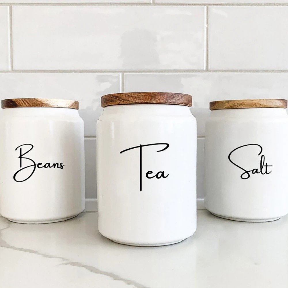 Étiquettes autocollantes imper - Kitchen Baking Organization avis et prix
