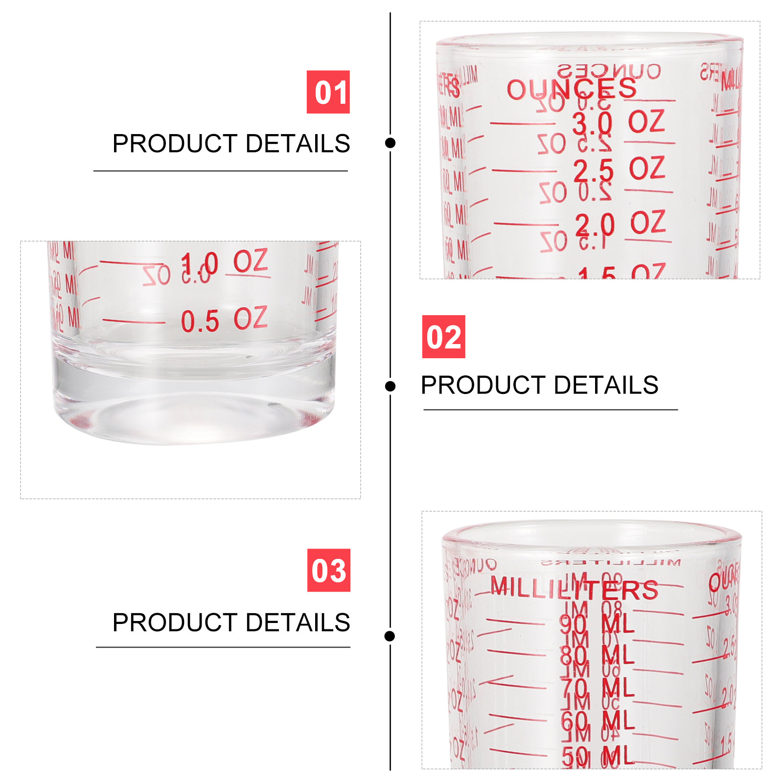 Ensemble de 3 tasses à mesurer - Kitchen And Baking Tools avis et prix