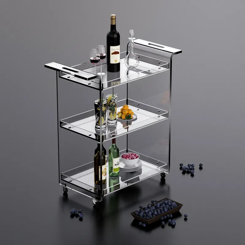 Chariot de cuisine moderne à 3 - Kitchen Baking Trolley avis et prix
