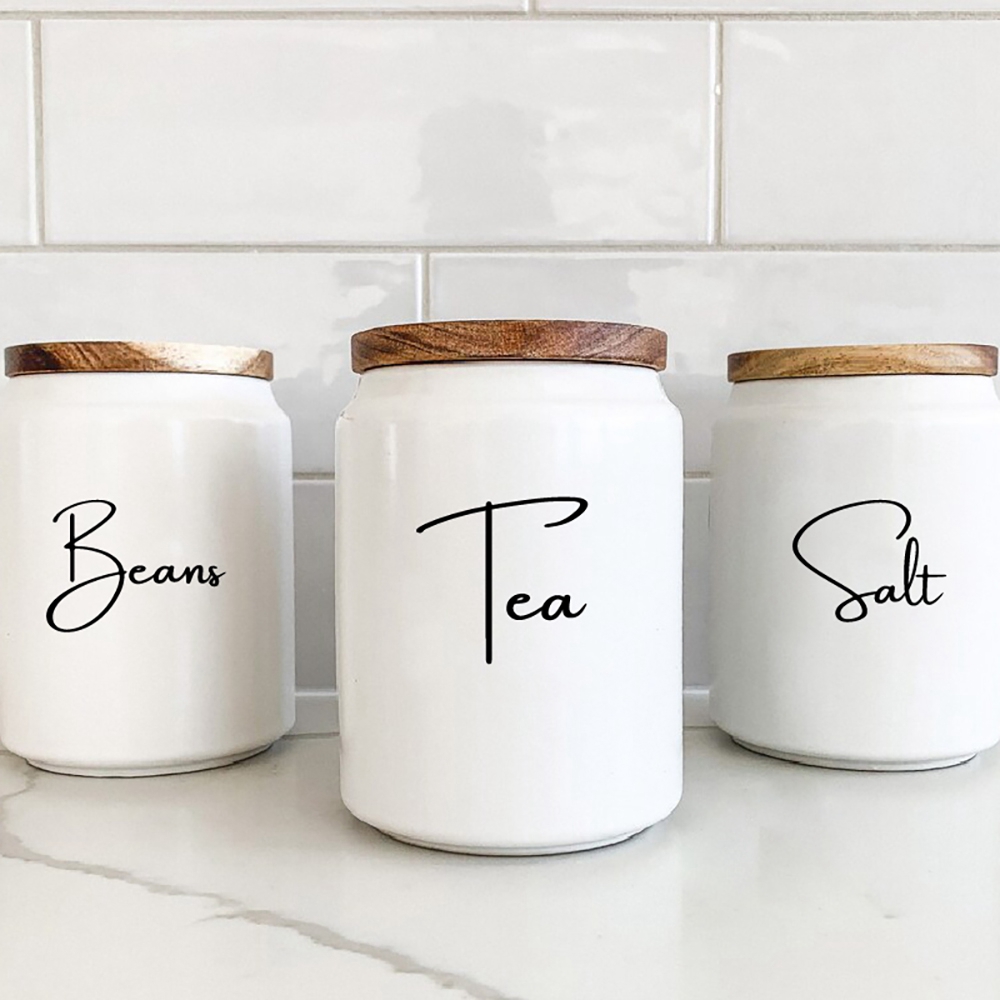 Étiquettes autocollantes imper - Kitchen Baking Organization avis et prix