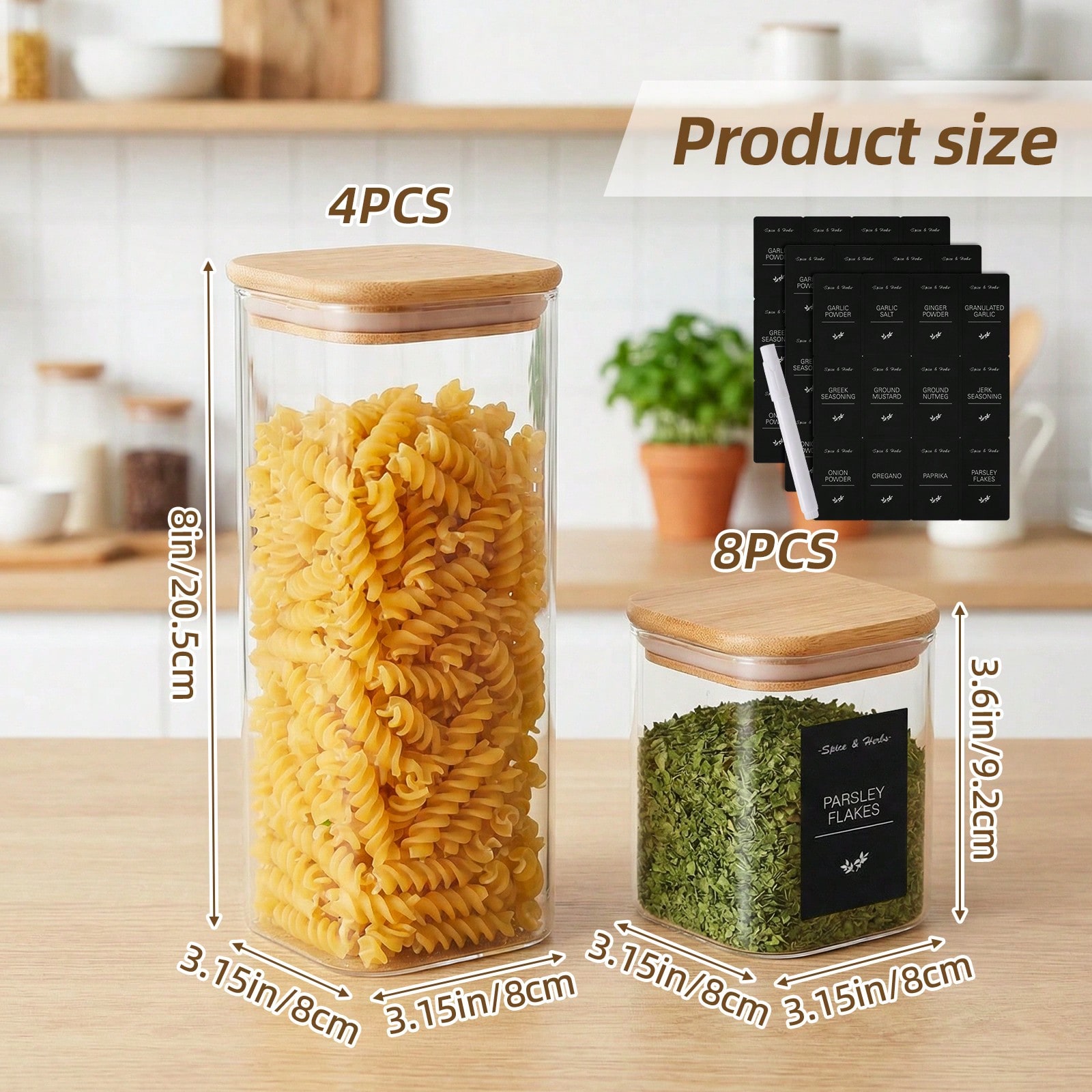 Tomnk 12 récipients de conserv - Kitchen Baking Organization avis et prix