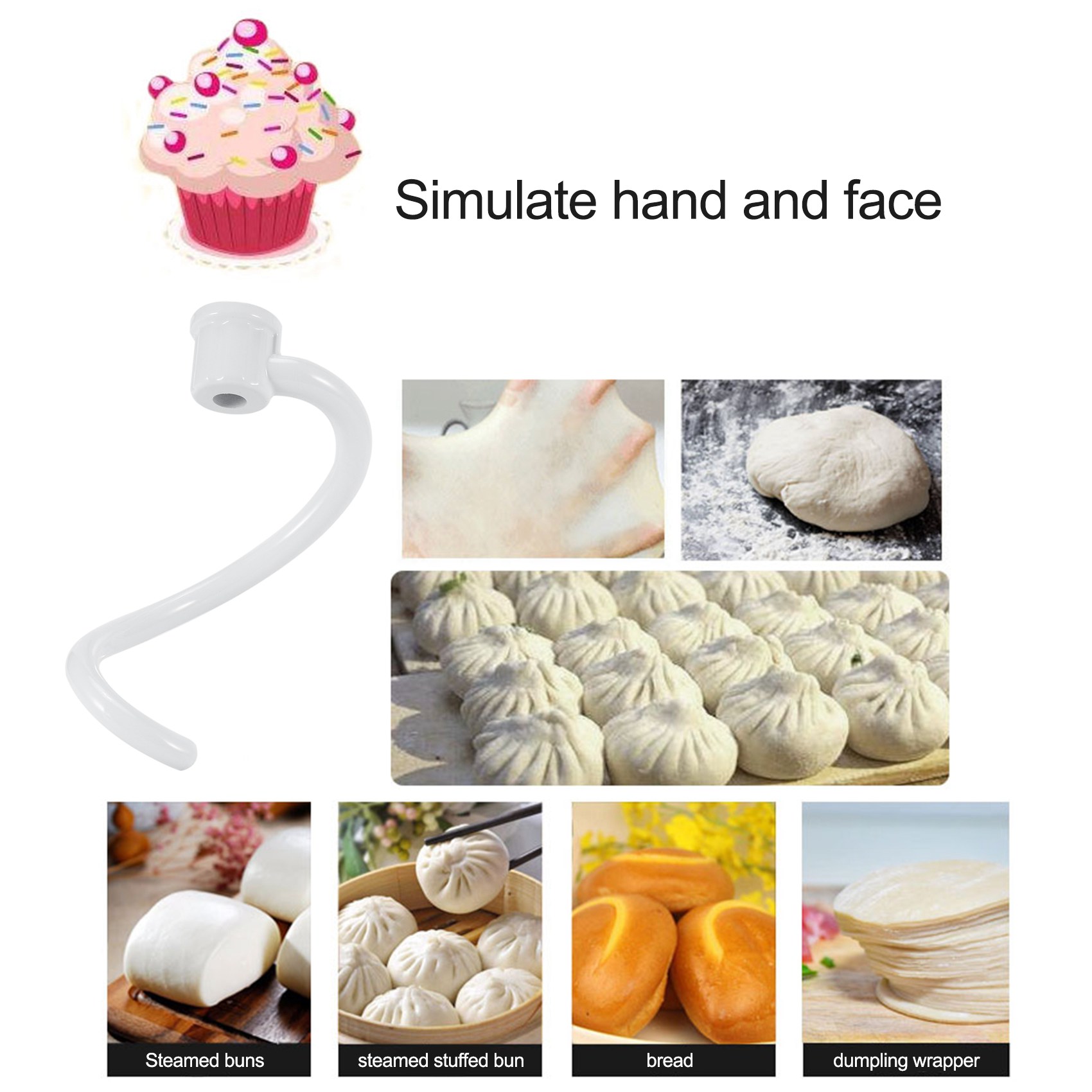 Crochet pétrisseur spiralé AEE - Kitchen Baking Aid avis et prix